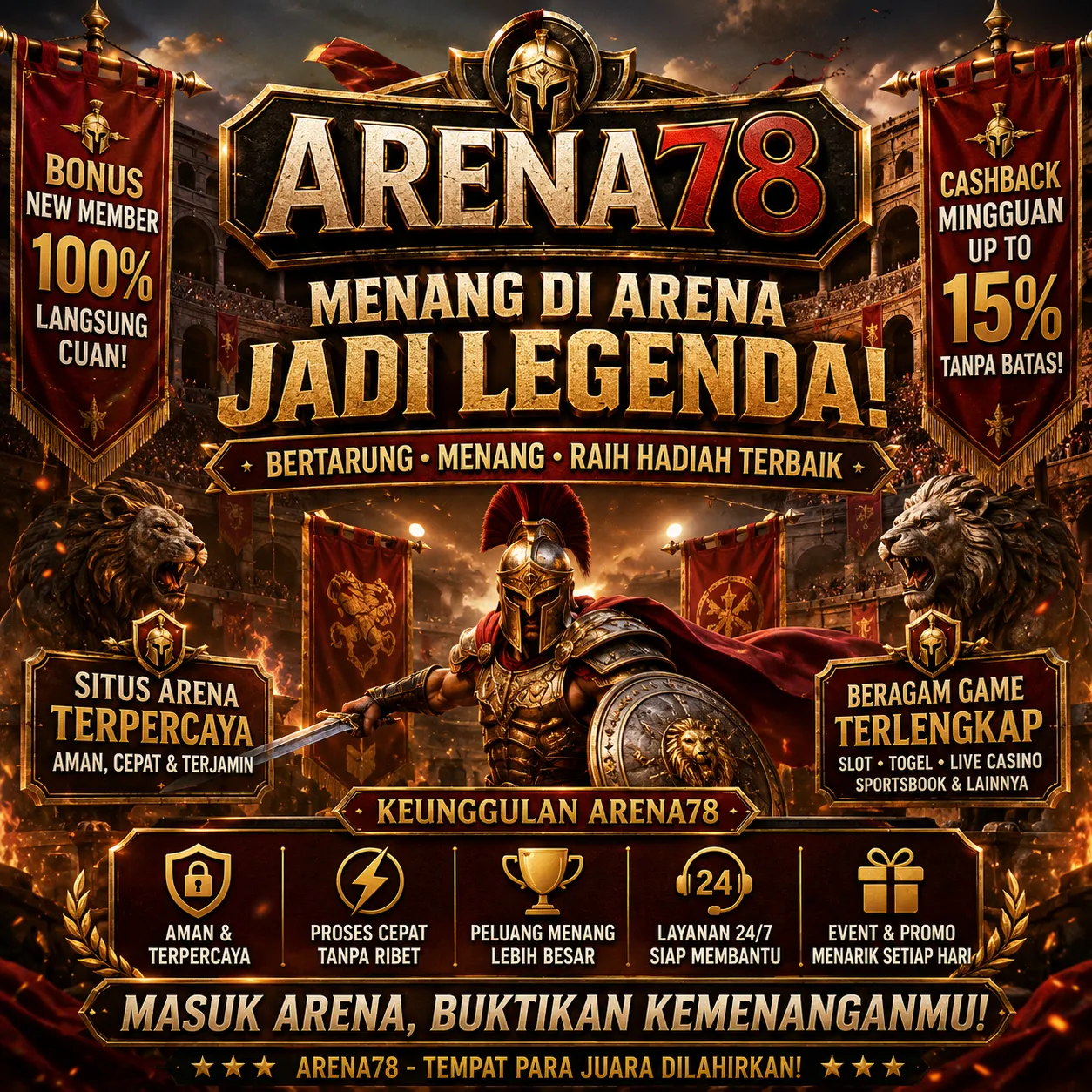 ARENA78 Banner
